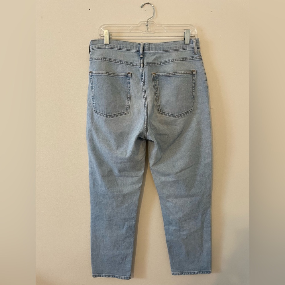 Everlane Cheeky Jean, Lightwash Size 10